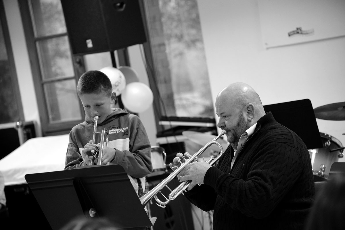 Auditions de printemps 2026 — élève et professeur de trompette