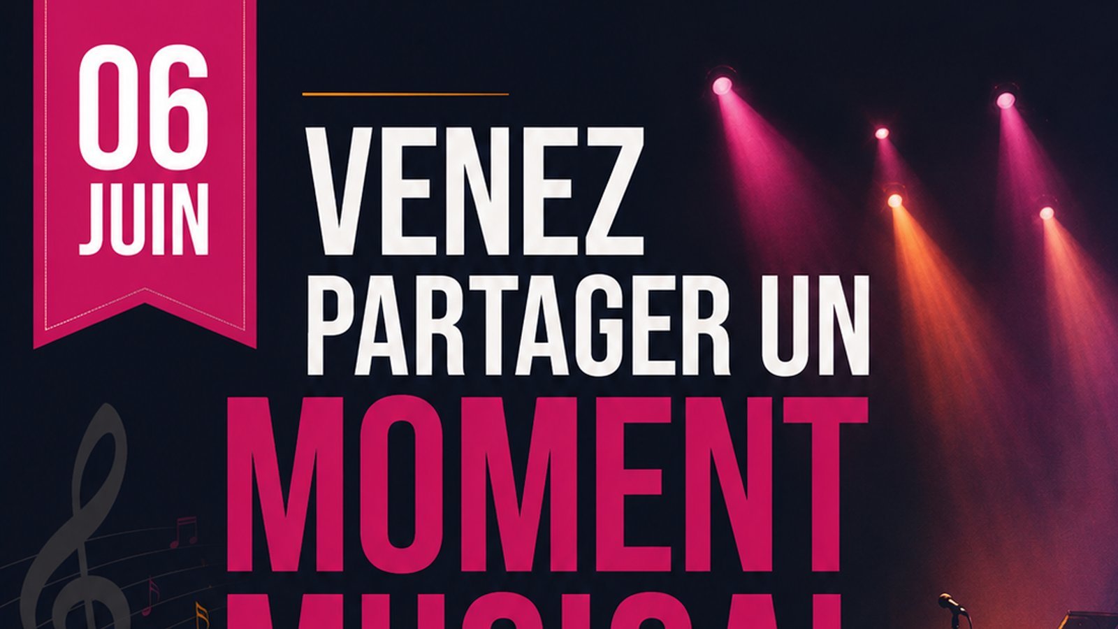 Concert de fin d'année — Samedi 6 juin 2026 à 18h au CAP de Saint-Amarin