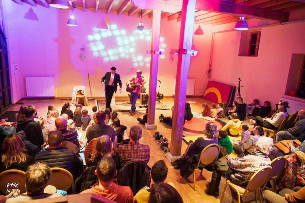 Spectacle Seb et Barbolino à l'EMHT