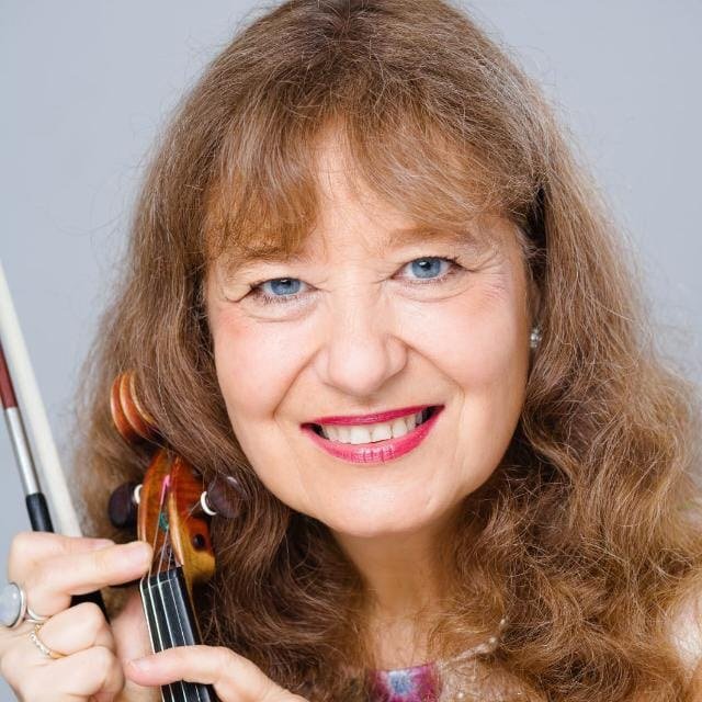 Rachel Herrmann, professeure de violon à l'EMHT